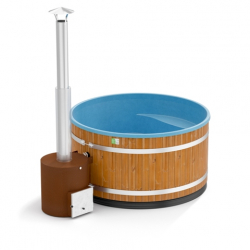 Kpac sud HOTTUB pre cel rodinu TUBE Thermowood OceanBlue